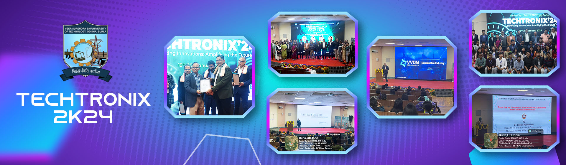 Dept. of ETC organizes  Annual Tech Fest (TECHTRONIX-2K24) and Industry-Academia Conclave on 19 - 20th January 2024