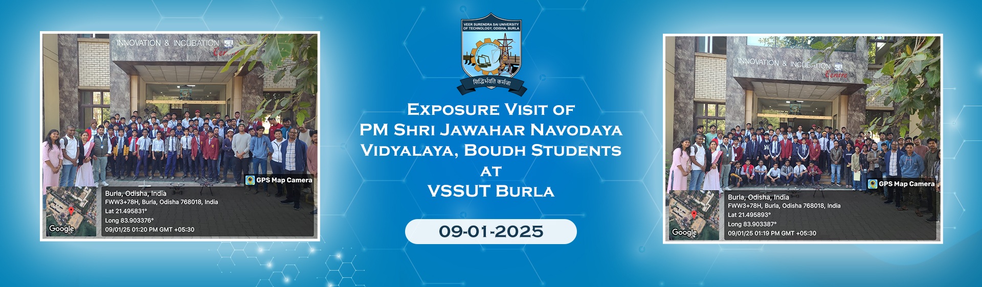 Exposure Visit of PM Shri Jawahar Navodaya Vidyalaya, Boudh Students at VSSUT Burla