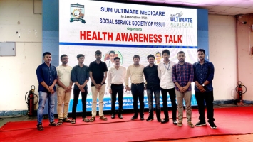 Health Awareness Talk to Promote Liver and Heart Health on 07 February 2025 at VSSUT Burla