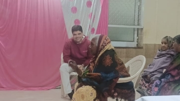 Students of the Social Service Society visited the old age home at Sambalpur on 12/01/2026