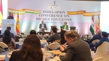 Prof. Dipak Kumar Sahoo, Vice-Chancellor VSSUT Burla attending the AI Impact Summit , Bharat Mandapam, New Delhi