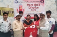 Mega Blood Donation Camp by Social Service Society and the National Service Scheme (NSS) of VSSUT in collaboration with VIMSAR